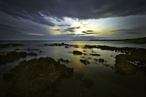 Yellow Sea Sunset